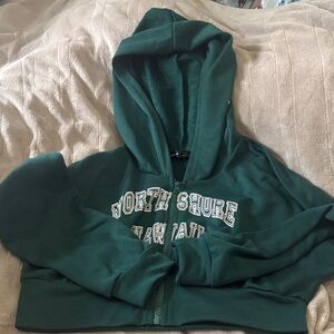 SHEIN cropped Hoodie